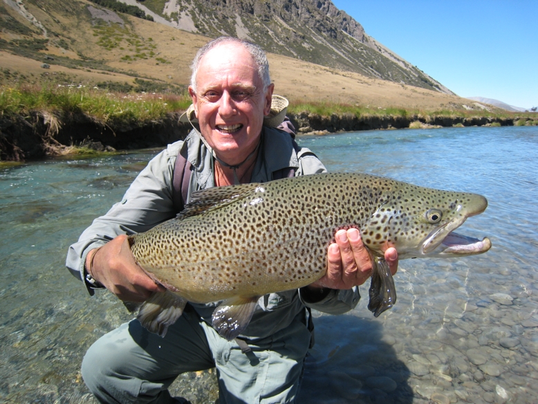 Wanaka fly fishing guide Ian Cole